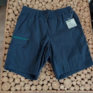 Navy Blue Casual Shorts